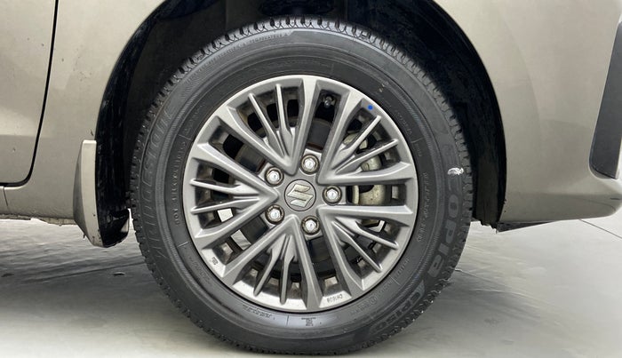 2019 Maruti Ertiga ZXI SHVS, Petrol, Manual, 7,355 km, Right Front Wheel