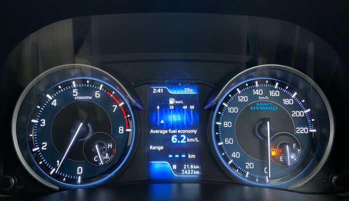 2019 Maruti Ertiga ZXI SHVS, Petrol, Manual, 7,355 km, Odometer Image