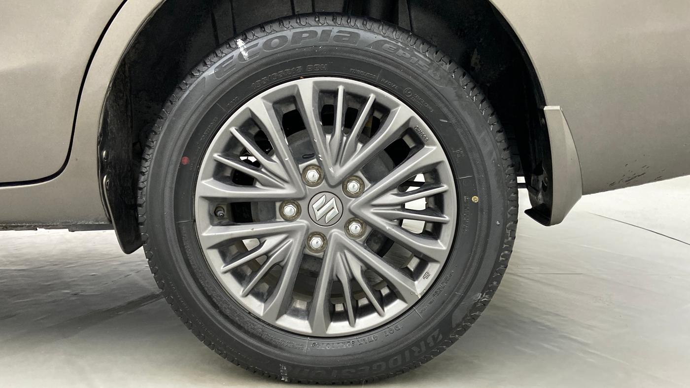 2019 Maruti Ertiga ZXI SHVS, Petrol, Manual, 7,355 km, Left Rear Wheel