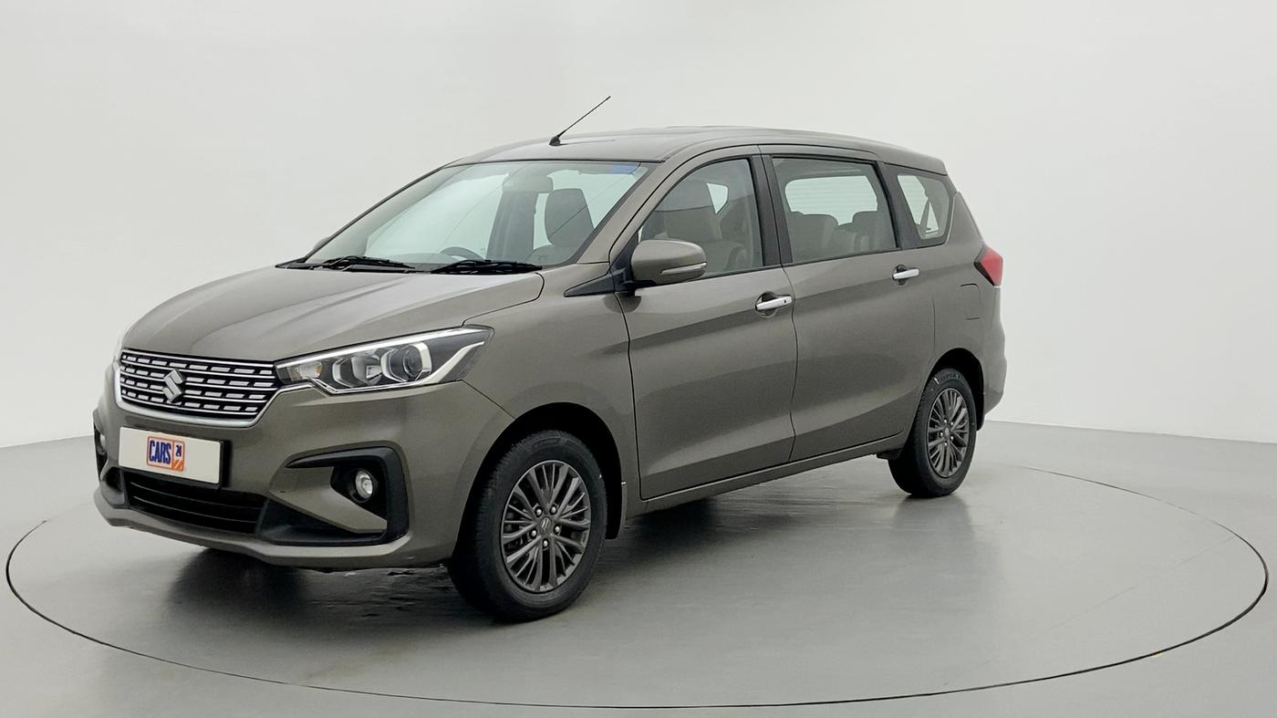 2019 Maruti Ertiga ZXI SHVS, Petrol, Manual, 7,355 km, Left Front Diagonal