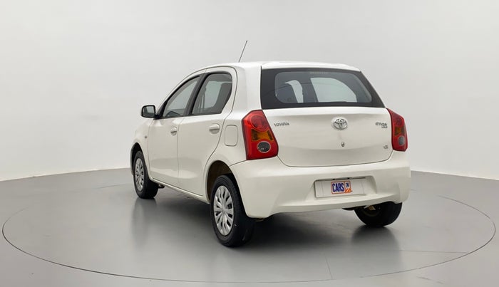 2011 Toyota Etios Liva G, Petrol, Manual, 97,269 km, Left Back Diagonal