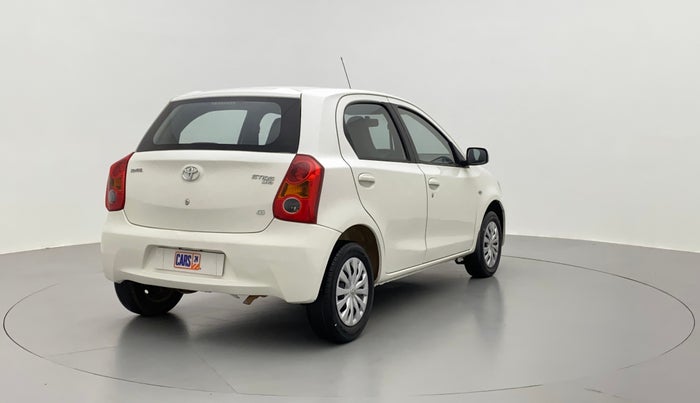 2011 Toyota Etios Liva G, Petrol, Manual, 97,269 km, Right Back Diagonal