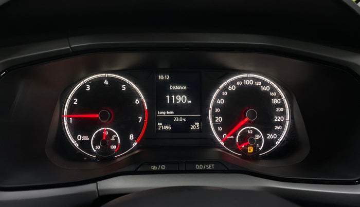 2022 Volkswagen TAIGUN HIGHLINE 1.0 TSI MT, Petrol, Manual, 21,476 km, Odometer Image