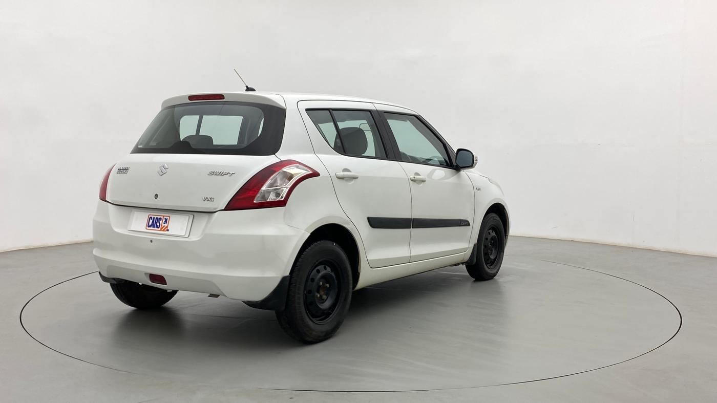 2013 Maruti Swift VXI, Petrol, Manual, 72,205 km, Right Back Diagonal