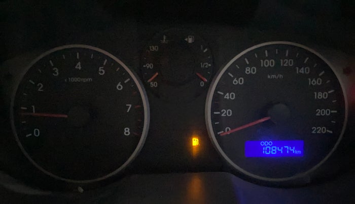 2013 Hyundai i20 SPORTZ 1.2, Petrol, Manual, 1,08,458 km, Odometer Image