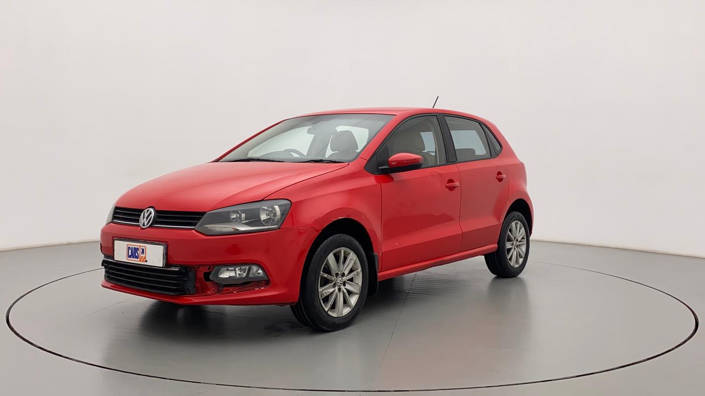 2017 Volkswagen Polo HIGHLINE1.5L, Diesel, Manual, 1,21,741 km, Left Front Diagonal