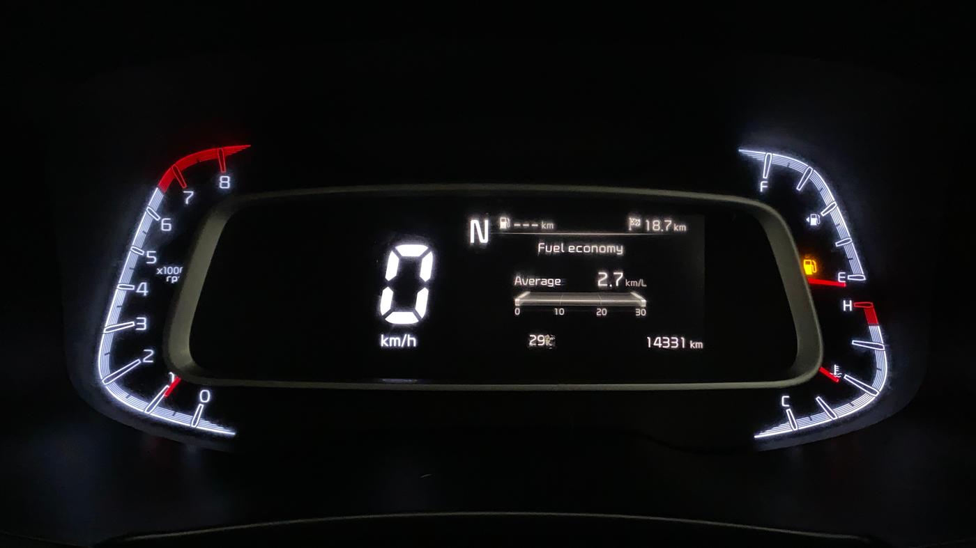 2020 KIA SONET GTX PLUS 1.0 IMT, Petrol, Manual, 14,365 km, Odometer Image