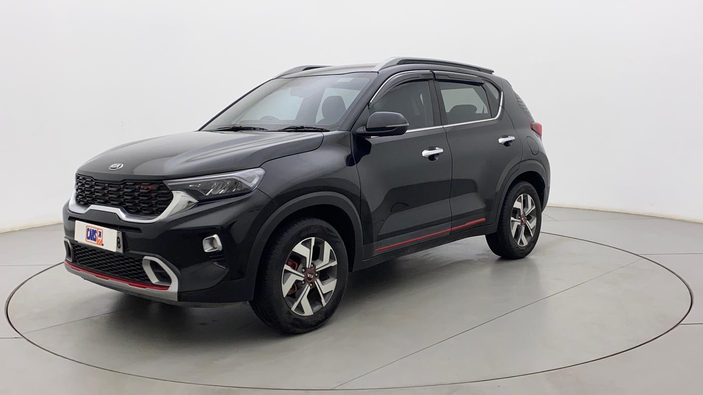 2020 KIA SONET GTX PLUS 1.0 IMT, Petrol, Manual, 14,365 km, Left Front Diagonal