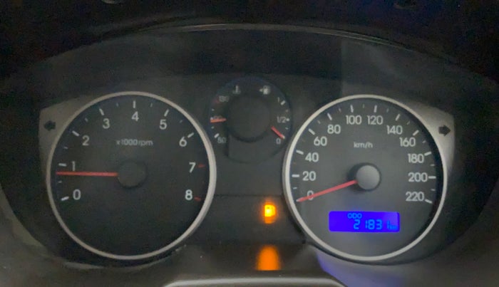 2011 Hyundai i20 MAGNA 1.2, Petrol, Manual, 21,831 km, Odometer Image