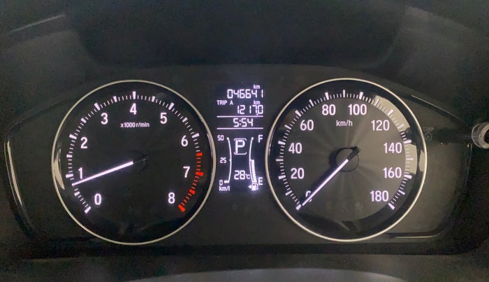 2021 Honda Amaze 1.2L I-VTEC VX CVT, Petrol, Automatic, 46,641 km, Odometer Image