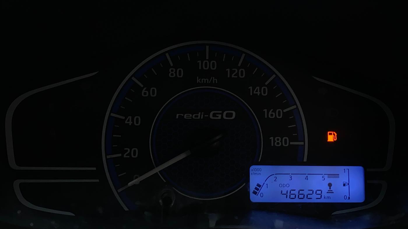 2021 Datsun Redi Go T(O) 1.0, Petrol, Manual, 46,852 km, Odometer Image