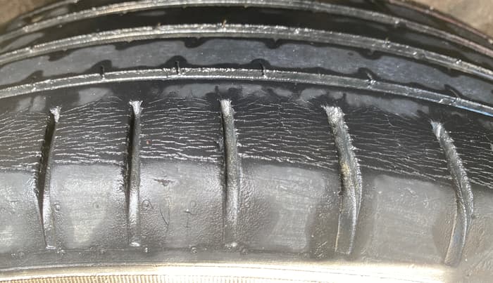 2017 Maruti Baleno ALPHA PETROL 1.2, Petrol, Manual, 40,372 km, Left Rear Tyre Tread