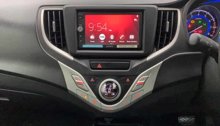 2017 Maruti Baleno ZETA CVT PETROL 1.2, Petrol, Automatic, 34,204 km, Air Conditioner