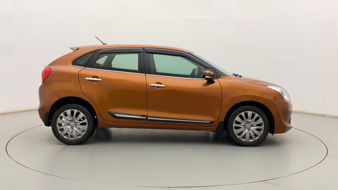 2017 Maruti Baleno ZETA CVT PETROL 1.2, Petrol, Automatic, 34,204 km, Right Side View