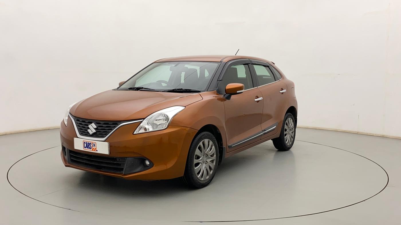2017 Maruti Baleno ZETA CVT PETROL 1.2, Petrol, Automatic, 34,204 km, Left Front Diagonal
