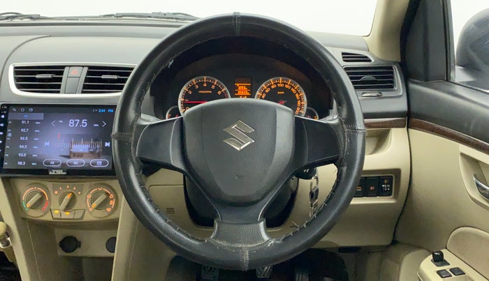 2013 Maruti Swift Dzire VXI, Petrol, Manual, 85,658 km, Steering Wheel Close Up