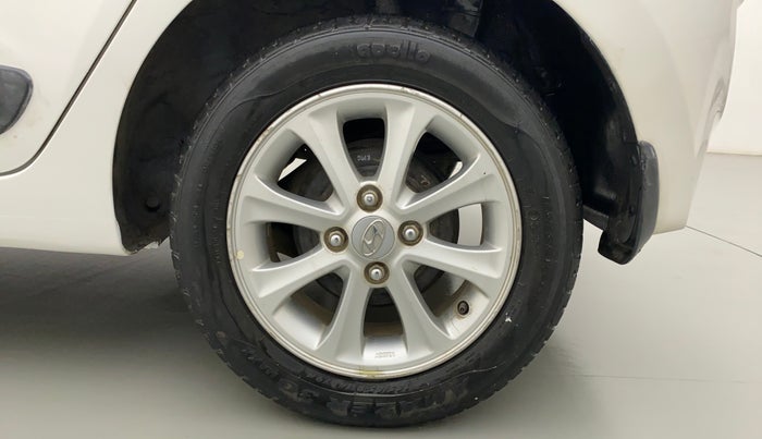 2015 Hyundai Grand i10 ASTA AT 1.2 KAPPA VTVT, Petrol, Automatic, 56,235 km, Left Rear Wheel