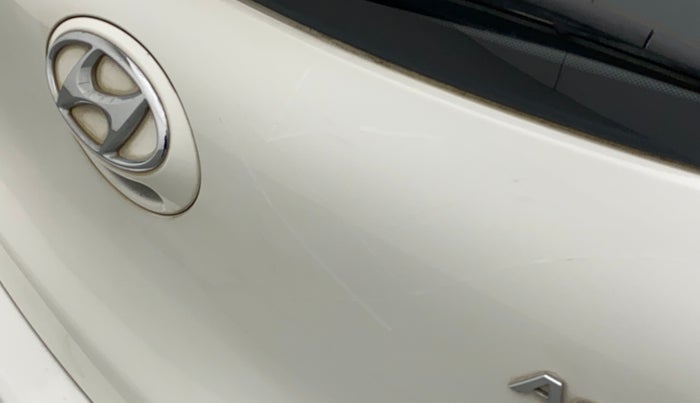 2015 Hyundai Grand i10 ASTA AT 1.2 KAPPA VTVT, Petrol, Automatic, 56,235 km, Dicky (Boot door) - Minor scratches