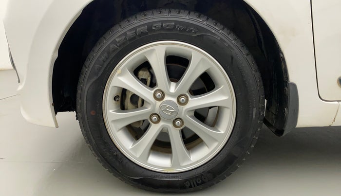 2015 Hyundai Grand i10 ASTA AT 1.2 KAPPA VTVT, Petrol, Automatic, 56,235 km, Left Front Wheel