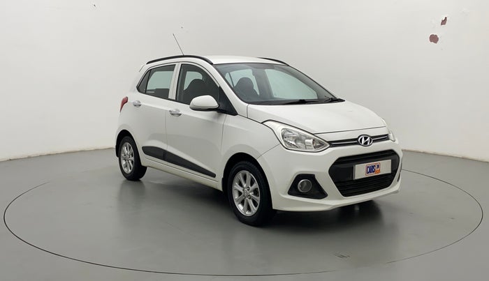 2015 Hyundai Grand i10 ASTA AT 1.2 KAPPA VTVT, Petrol, Automatic, 56,235 km, Right Front Diagonal