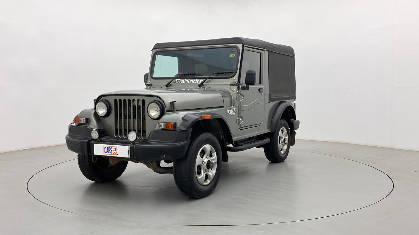 2018 Mahindra Thar CRDE 4X4 AC, Diesel, Manual, 90,305 km, Left Front Diagonal