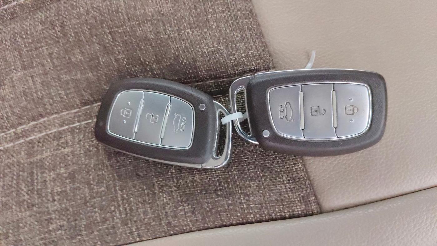 2014 Hyundai Xcent SX 1.2 (O), Petrol, Manual, 90,672 km, Key Close Up