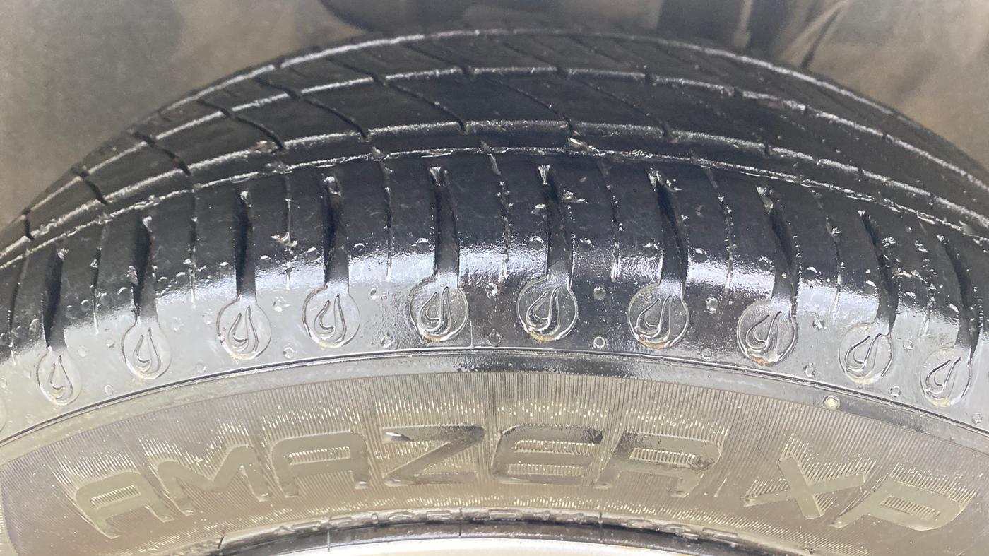 2023 Tata Tiago XZ PLUS CNG, CNG, Manual, 17,118 km, Right Front Tyre Tread