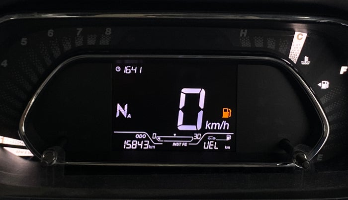 2022 Tata TIGOR XZA PLUS PETROL, Petrol, Automatic, 15,839 km, Odometer Image