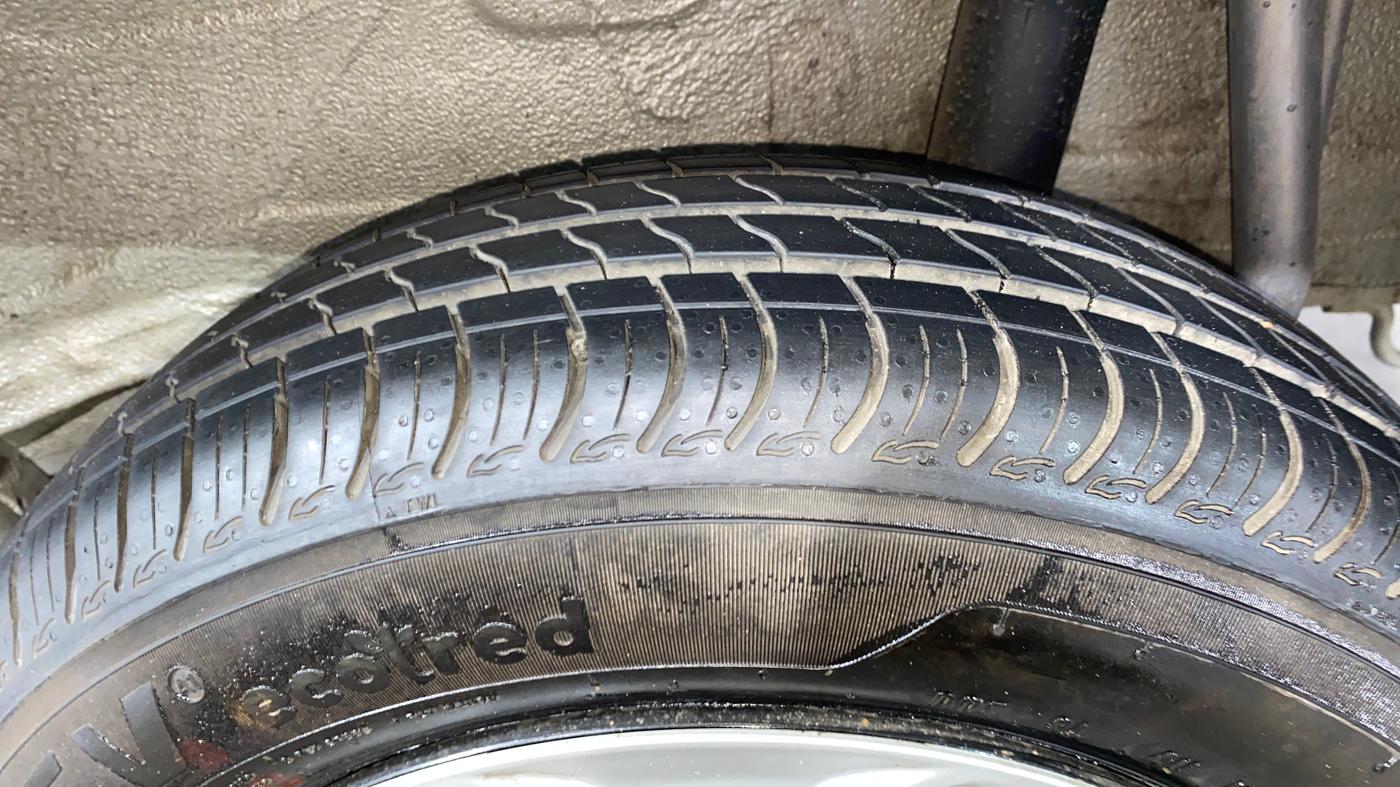 2022 Maruti S PRESSO VXI+, Petrol, Manual, 216 km, Left Rear Tyre Tread