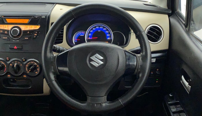 2017 Maruti Wagon R 1.0 VXI, Petrol, Manual, 49,221 km, Steering Wheel Close Up