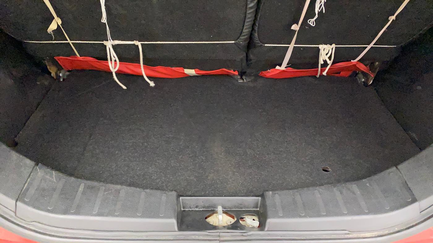 2017 Maruti Wagon R 1.0 VXI, Petrol, Manual, 49,221 km, Boot Inside