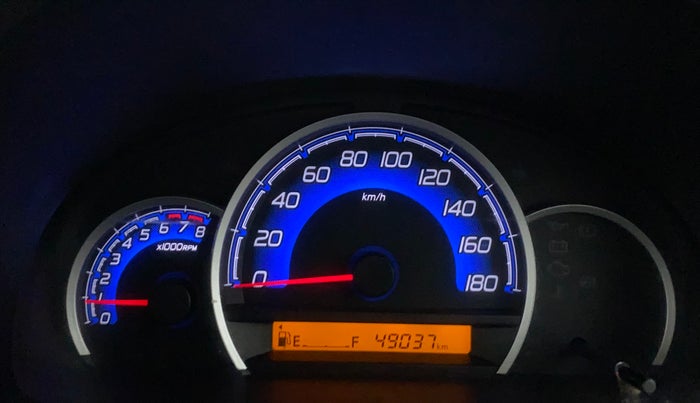 2017 Maruti Wagon R 1.0 VXI, Petrol, Manual, 49,221 km, Odometer Image