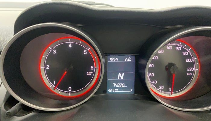 2018 Maruti Swift VDI AMT, Diesel, Automatic, 74,796 km, Odometer Image