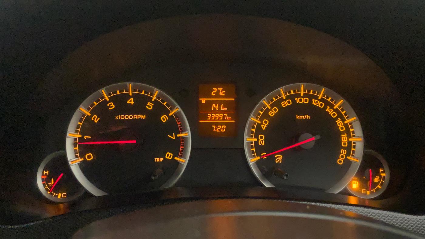 2012 Maruti Swift Dzire ZXI, Petrol, Manual, 33,997 km, Odometer Image