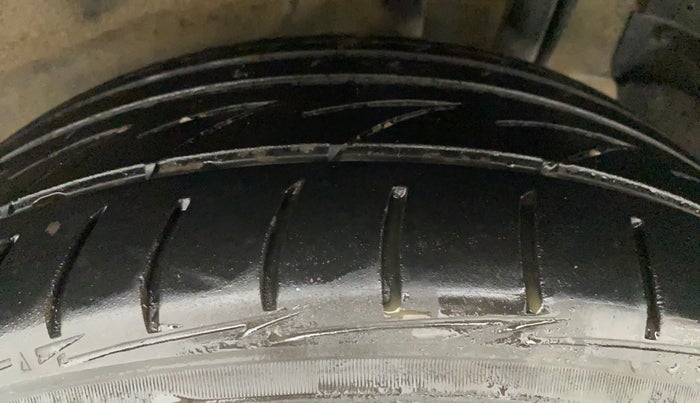 2023 Tata NEXON XZ PLUS PETROL, Petrol, Manual, 11,007 km, Left Rear Tyre Tread