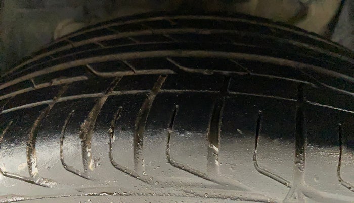2023 Tata NEXON XZ PLUS PETROL, Petrol, Manual, 11,007 km, Left Front Tyre Tread