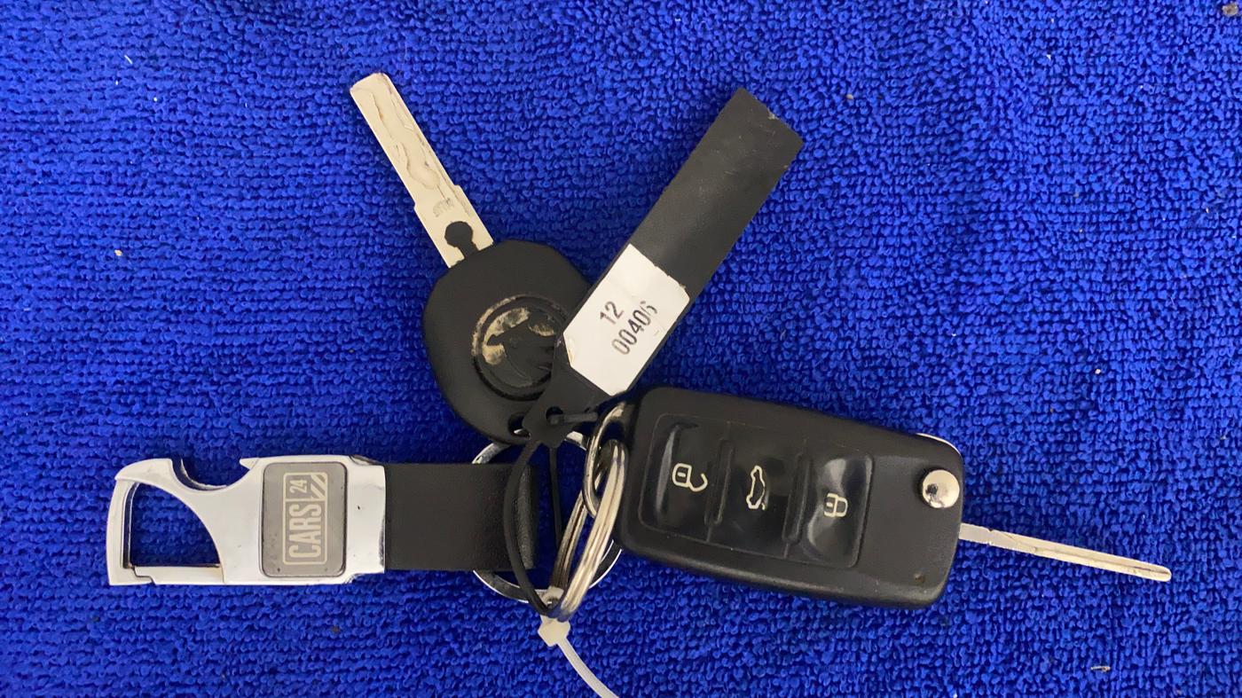 2018 Skoda Rapid STYLE 1.5 TDI AT, Diesel, Automatic, 74,879 km, Key Close Up