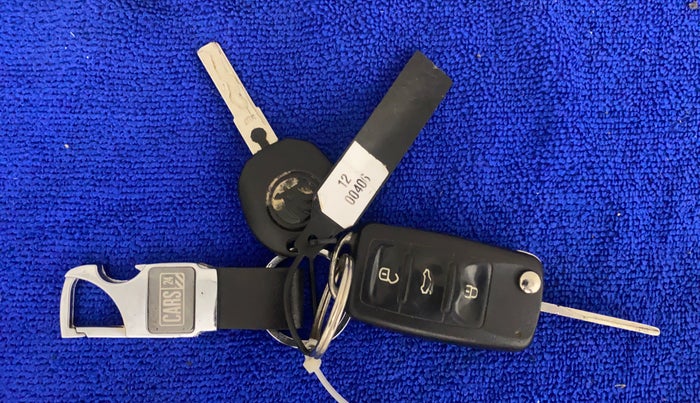 2018 Skoda Rapid STYLE 1.5 TDI AT, Diesel, Automatic, 74,879 km, Key Close Up