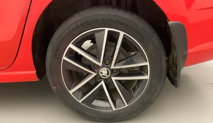 2018 Skoda Rapid STYLE 1.5 TDI AT, Diesel, Automatic, 74,879 km, Left Rear Wheel