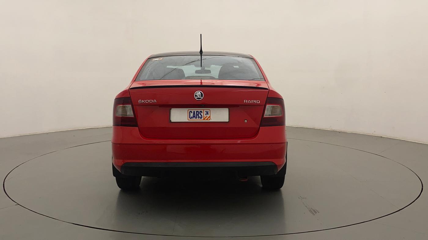 2018 Skoda Rapid STYLE 1.5 TDI AT, Diesel, Automatic, 74,879 km, Back/Rear