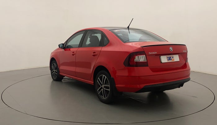 2018 Skoda Rapid STYLE 1.5 TDI AT, Diesel, Automatic, 74,879 km, Left Back Diagonal