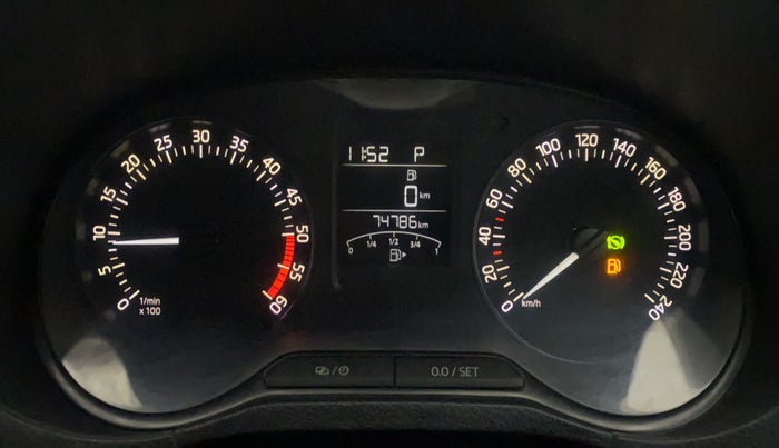 2018 Skoda Rapid STYLE 1.5 TDI AT, Diesel, Automatic, 74,879 km, Odometer Image