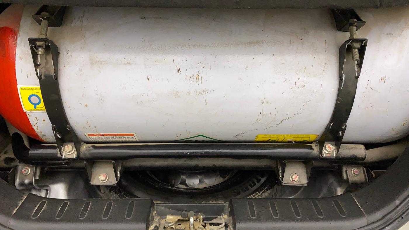 2020 Maruti Alto LXI OPT CNG, CNG, Manual, 98,702 km, Boot Inside