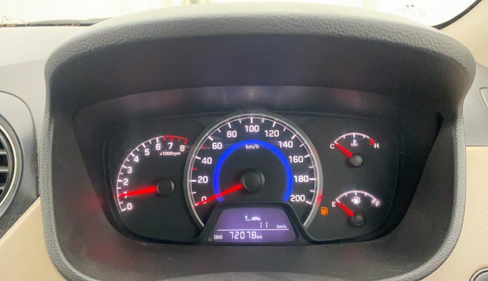 2014 Hyundai Grand i10 SPORTZ 1.2 KAPPA VTVT, Petrol, Manual, 72,078 km, Odometer Image