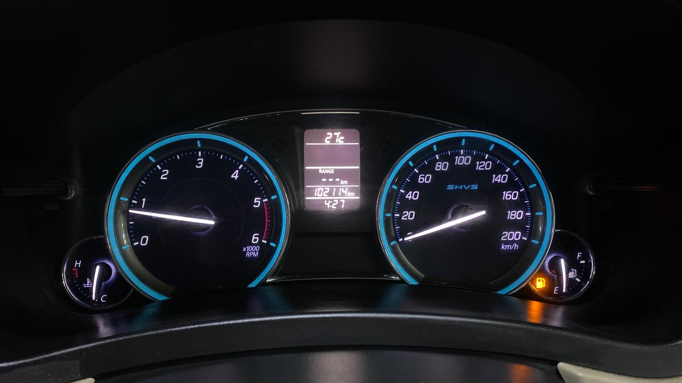 2016 Maruti Ciaz VDI+ SHVS, Diesel, Manual, 1,02,110 km, Odometer Image