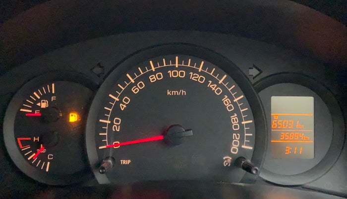 2016 Maruti Swift LXI OPT, Petrol, Manual, 35,858 km, Odometer Image