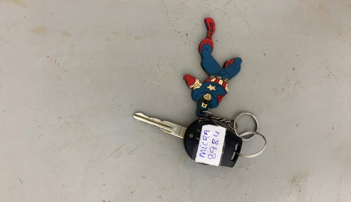 2018 Datsun Go Plus T(O), Petrol, Manual, 94,167 km, Key Close Up