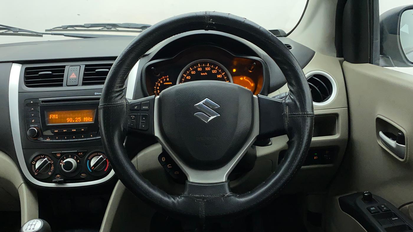 2015 Maruti Celerio ZXI D, Petrol, Manual, 39,916 km, Steering Wheel Close Up