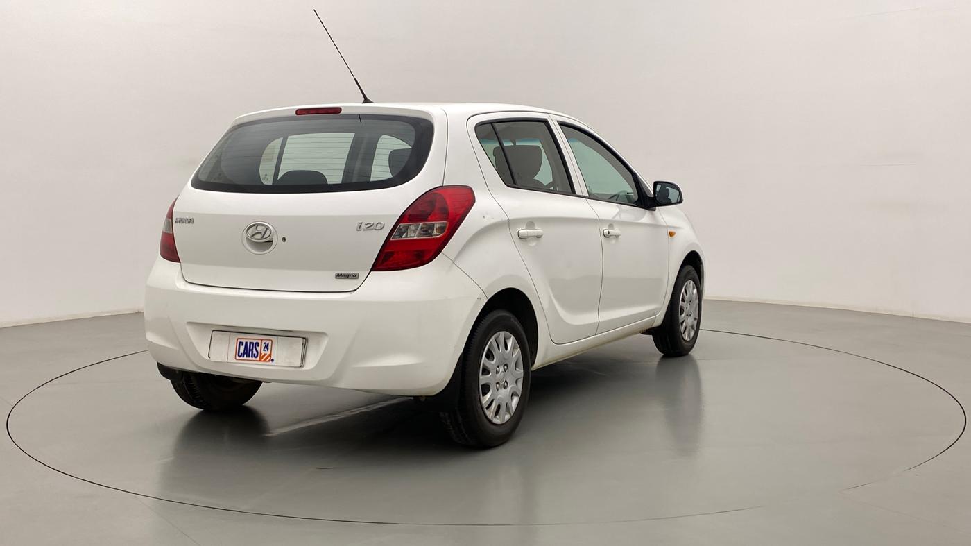 2010 Hyundai i20 MAGNA O 1.2, Petrol, Manual, 61,194 km, Right Back Diagonal