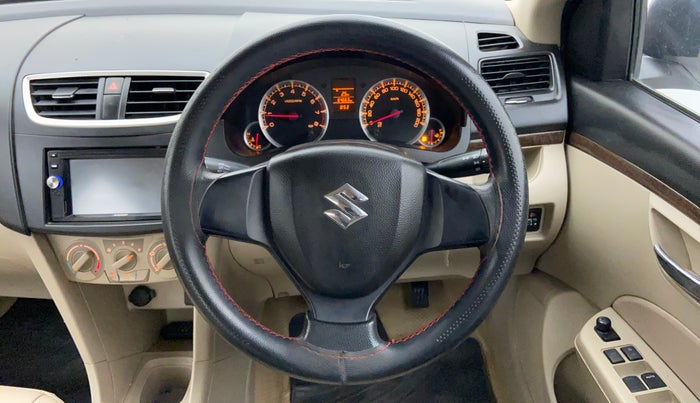 2015 Maruti Swift Dzire VXI, Petrol, Manual, 64,663 km, Steering Wheel Close Up